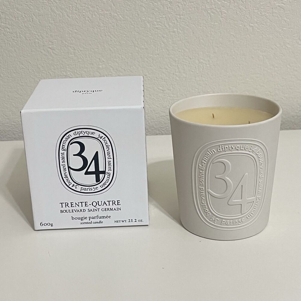 Diptyque 34 Boulevard Saint Germain Trente-Quatre 3-Wick Candle 21.2 oz/600g